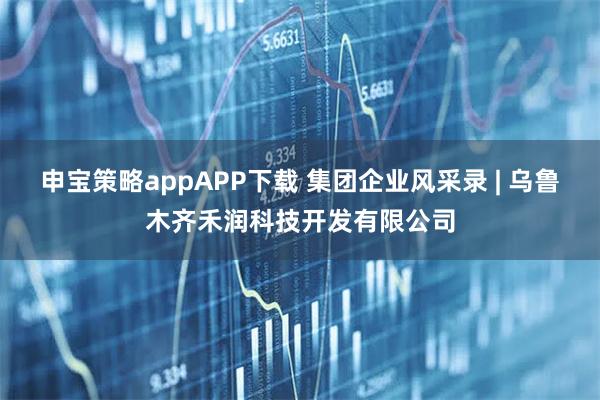 申宝策略appAPP下载 集团企业风采录 | 乌鲁木齐禾润科技开发有限公司